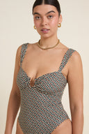 Cannes One Piece - Ivy Geo Print