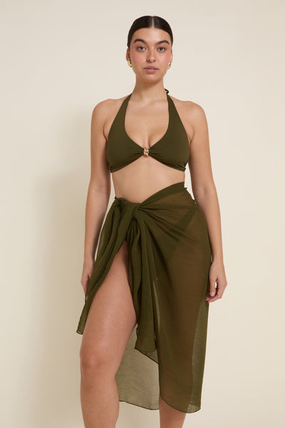 Ischia Top - Juniper Green (Soft Touch)