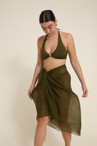 Ischia Top - Juniper Green (Soft Touch)