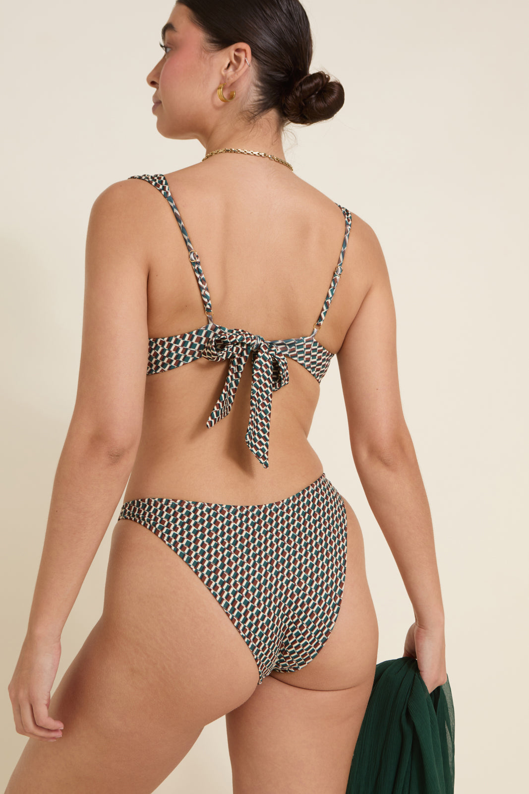 Isla Del Sol Top - Ivy Geo Print