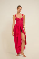 Paros Sarong - Raspberry