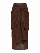 Paros Sarong - Espresso Crinkle