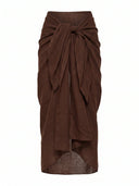 Paros Sarong - Espresso Crinkle