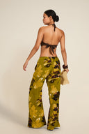 St Barts Pant - Chartreuse Floral