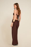 St Barts Pant - Espresso Crinkle