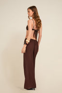St Barts Pant - Espresso Crinkle