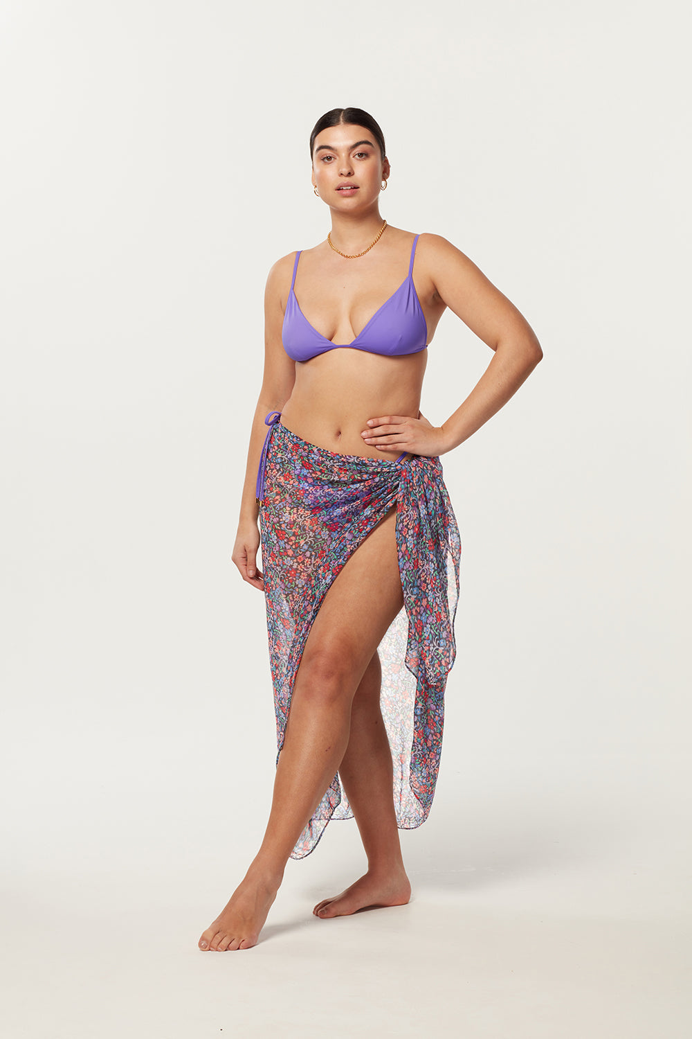 Santorini Sarong - Ditsy Floral