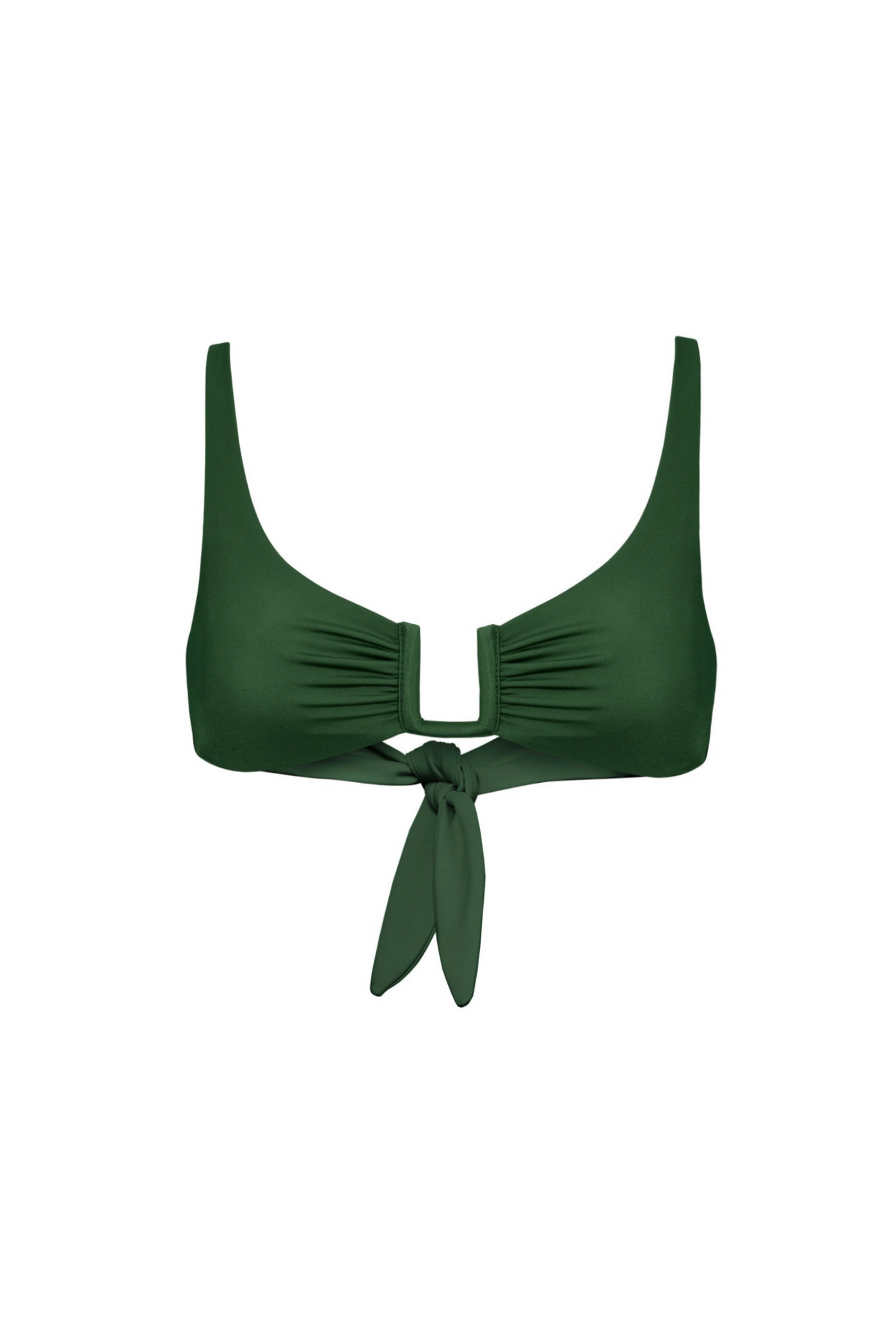 Palma Eco-Friendly Bikini Top - Forest Green – AWAY THAT DAY SWIMWEAR